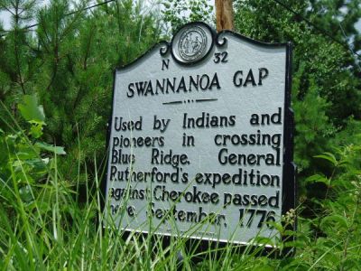 Skirmishes at Swannanoa Gap and Mill Creek North Carolina - April 1865